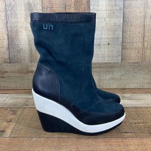 ブラック系,24.5cm人気沸騰ブラドン united nude Icon Boot Hi 黒 38 アウトドア用ストーブ nude united Icon 激レア 黒 38/24.5 Hi Boot ブーツ